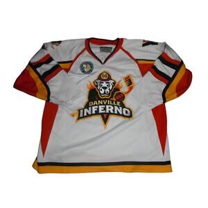 Danville Inferno Great Lakes League Hockey Jersey size 2XL